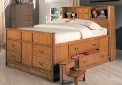 DIY King Size Captains Bed With Drawers Plans Download ...